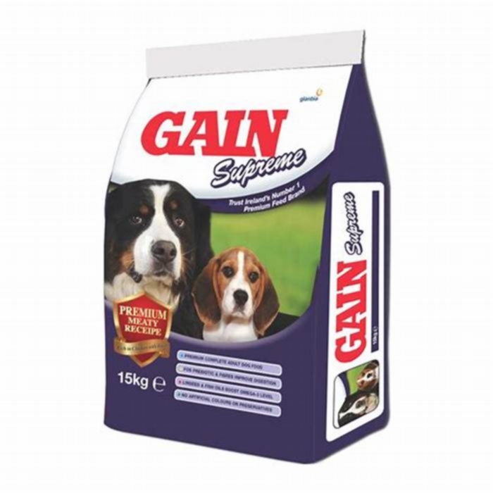 gain dog food 15kg