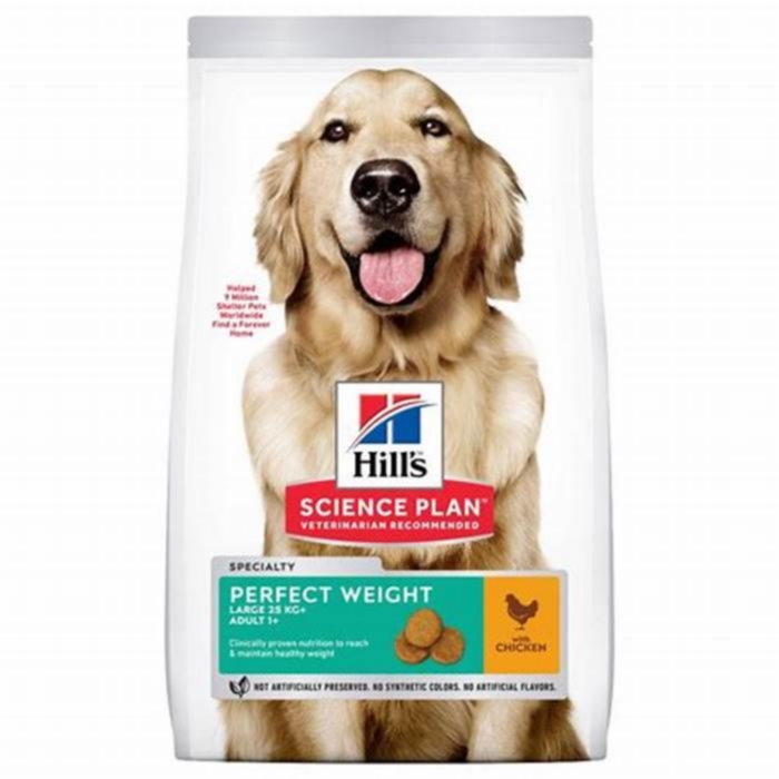 hill s science plan perfect weight large breed