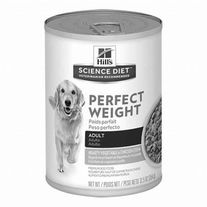 hills science plan perfect weight wet dog food