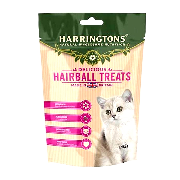 Purrrfectly Happy: Hairball Control Treats for a Healthy Cat