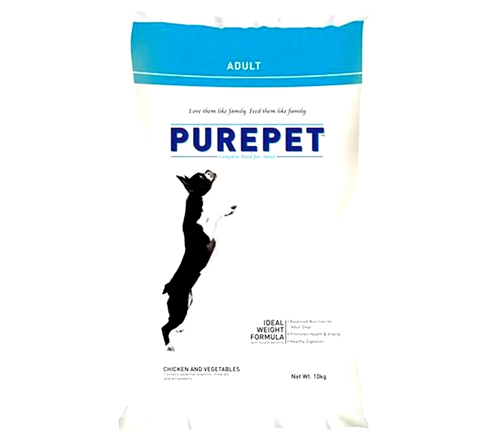 purepet dog food